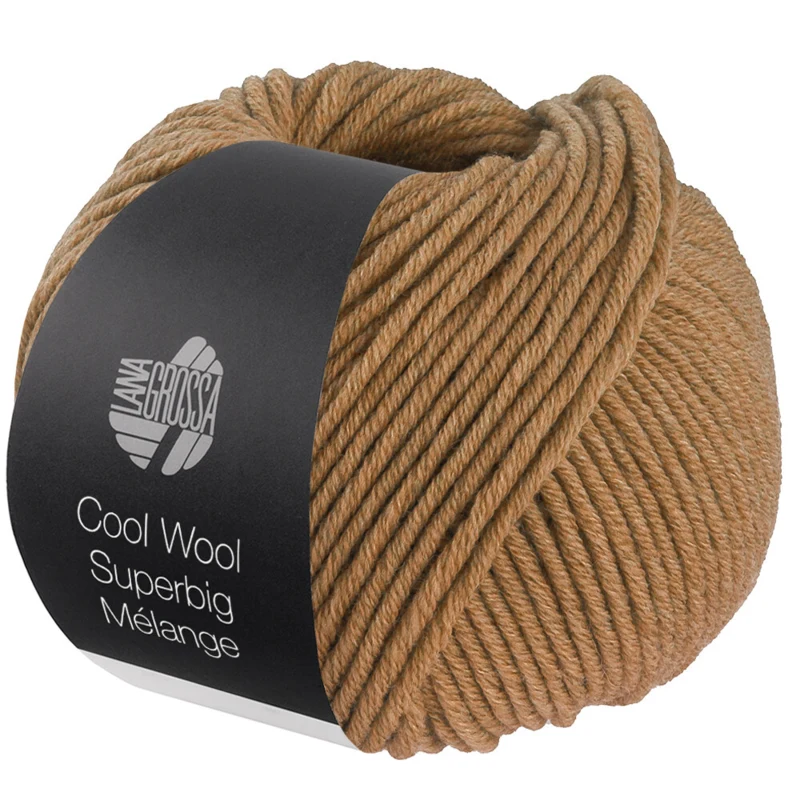 Lana Grossa Cool Wool Superbig 230 Karamel meleret