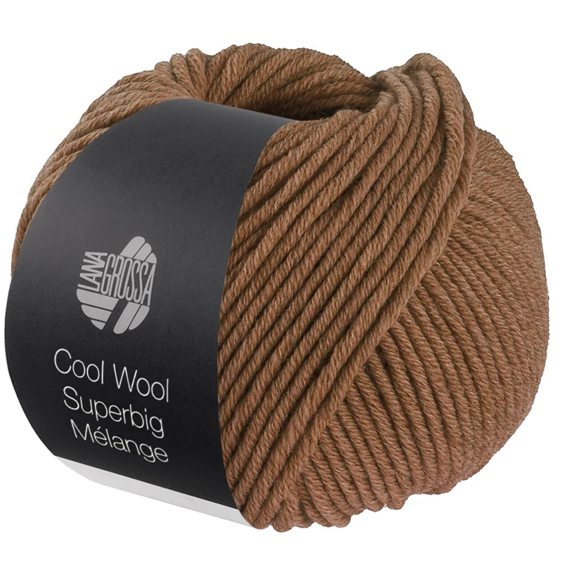 Lana Grossa Cool Wool Superbig 229 Nougat meleret