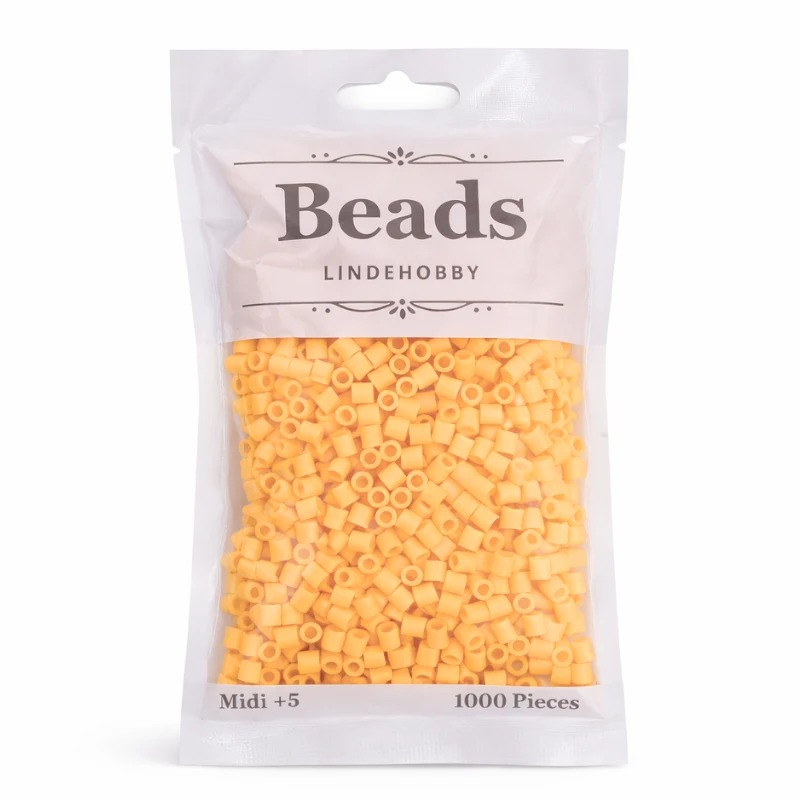 LindeHobby Beads 90 Pastel orange