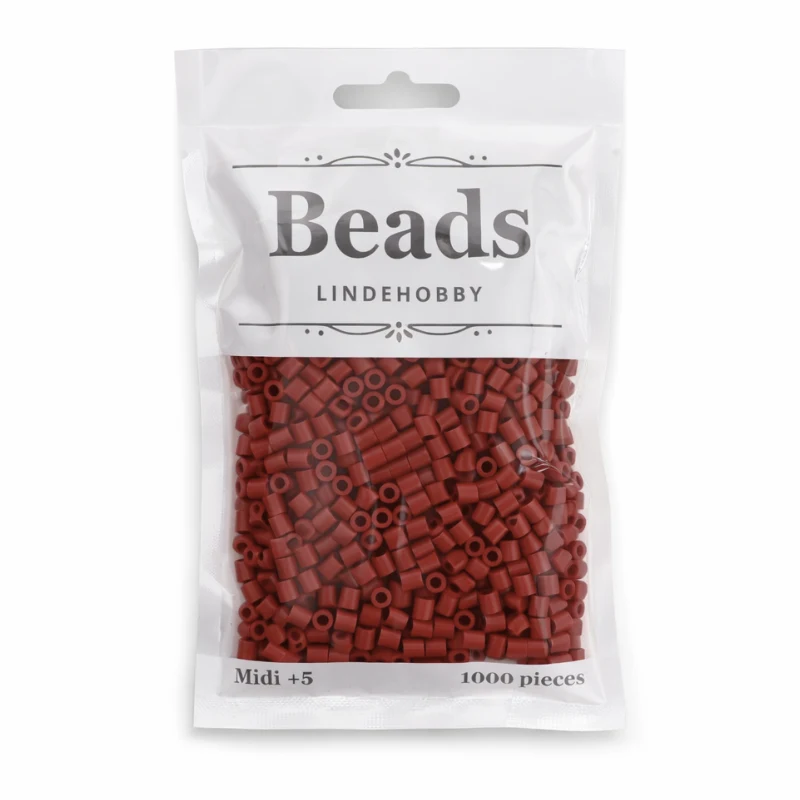 LindeHobby Beads 85 Rødvin