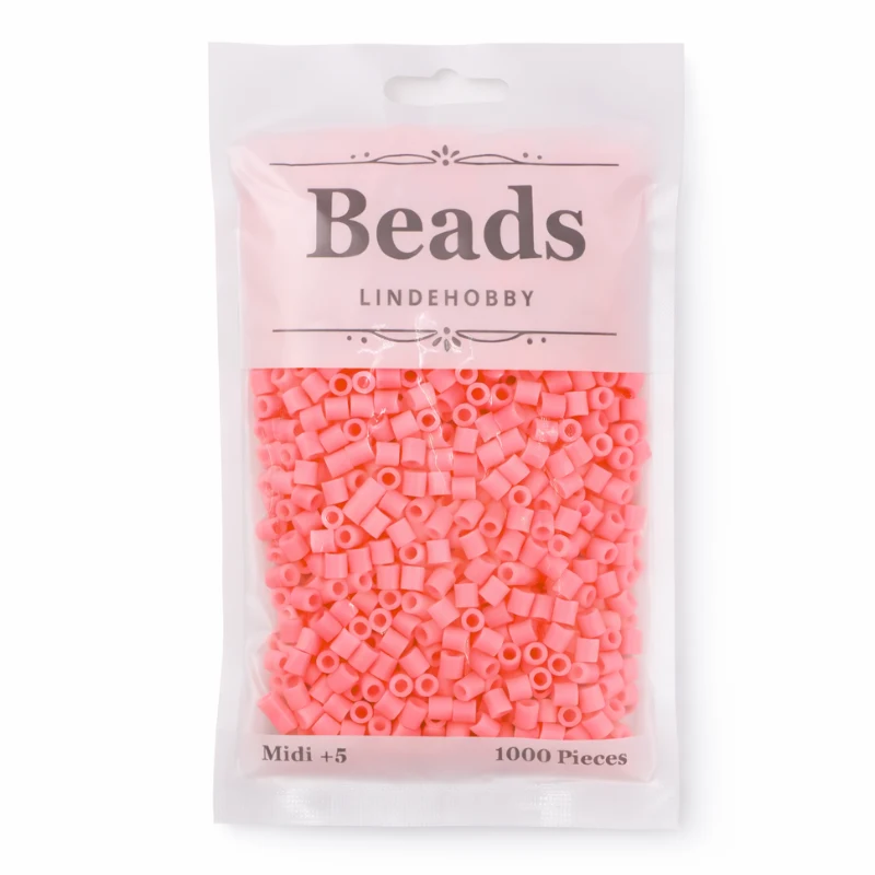 LindeHobby Beads 40 Nellike pink
