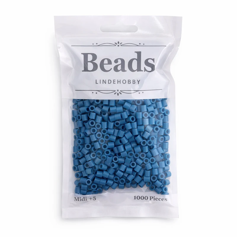 LindeHobby Beads 107 Dam blå