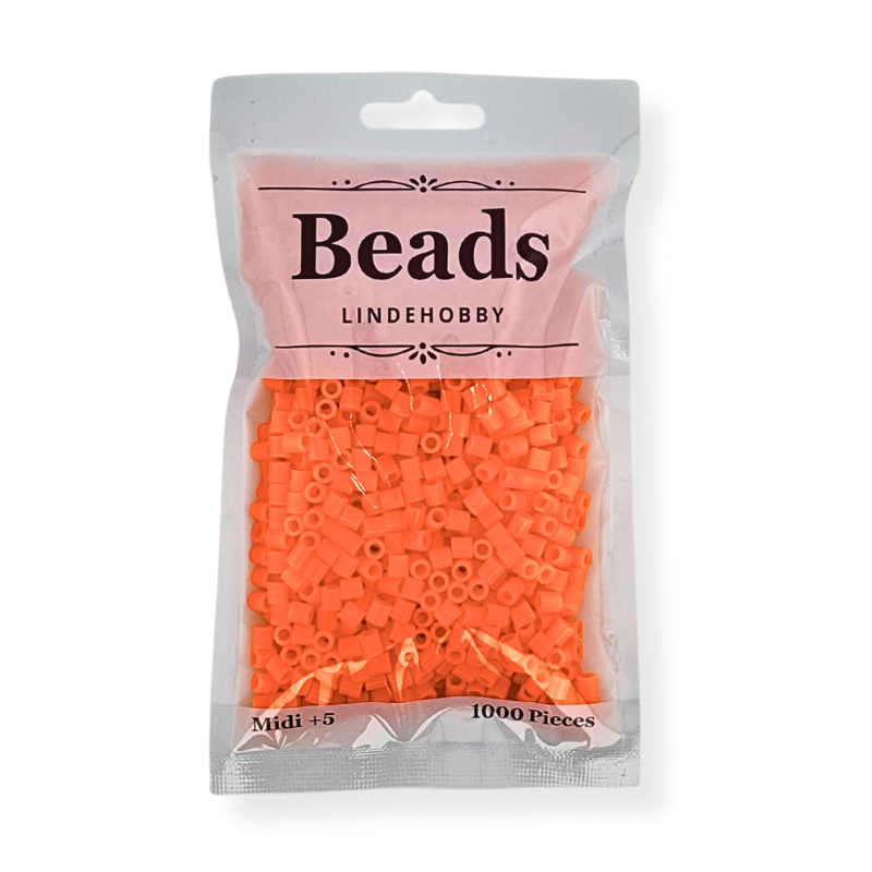 LindeHobby Beads Neon 01 Orange
