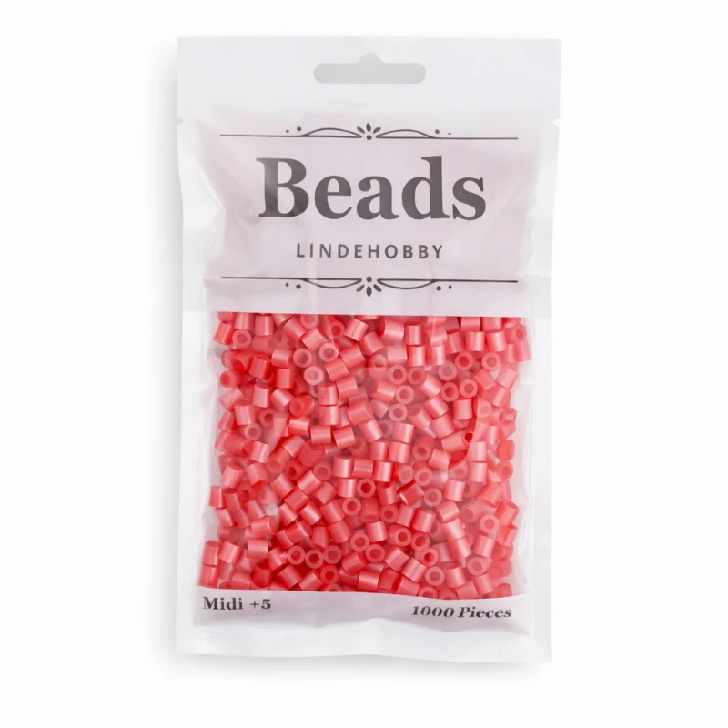 LindeHobby Beads Pearl 05 Rød