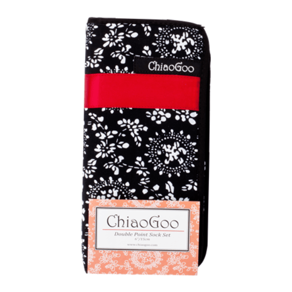 ChiaoGoo Strømpepindesæt Rustfrit Stål, 15 cm (2.00-3.25 mm)