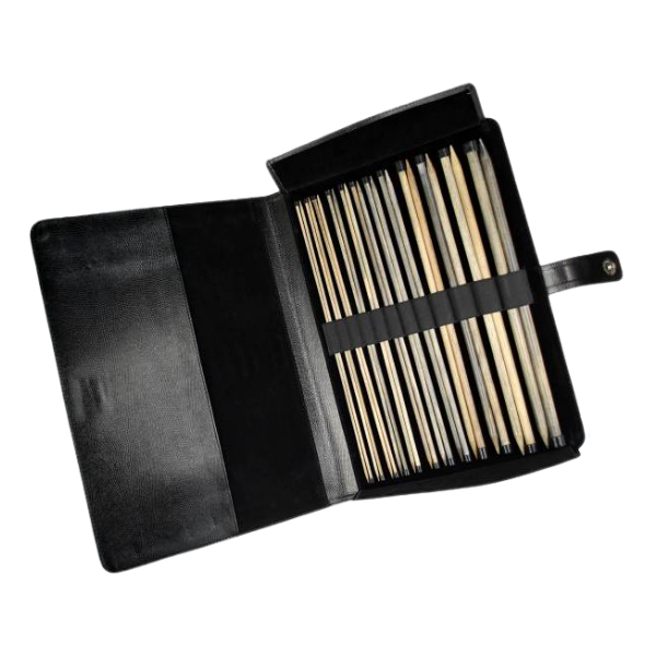 LYKKE Jumperpindesæt Driftwood, Sort, 35 cm