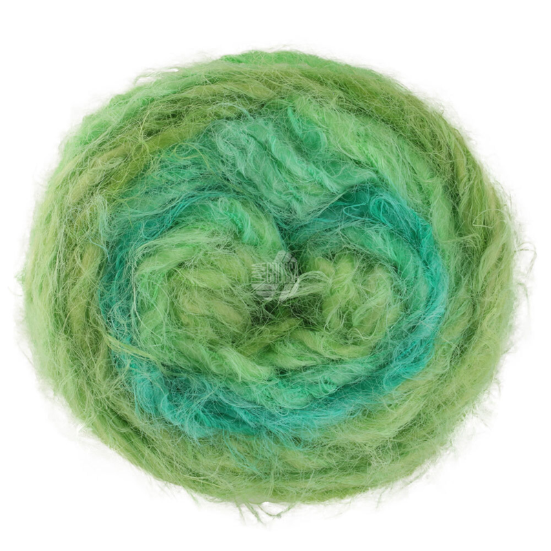 Lana Grossa Basta Mista 103 Majgrøn/Lime/Kiwi/Æblegrøn