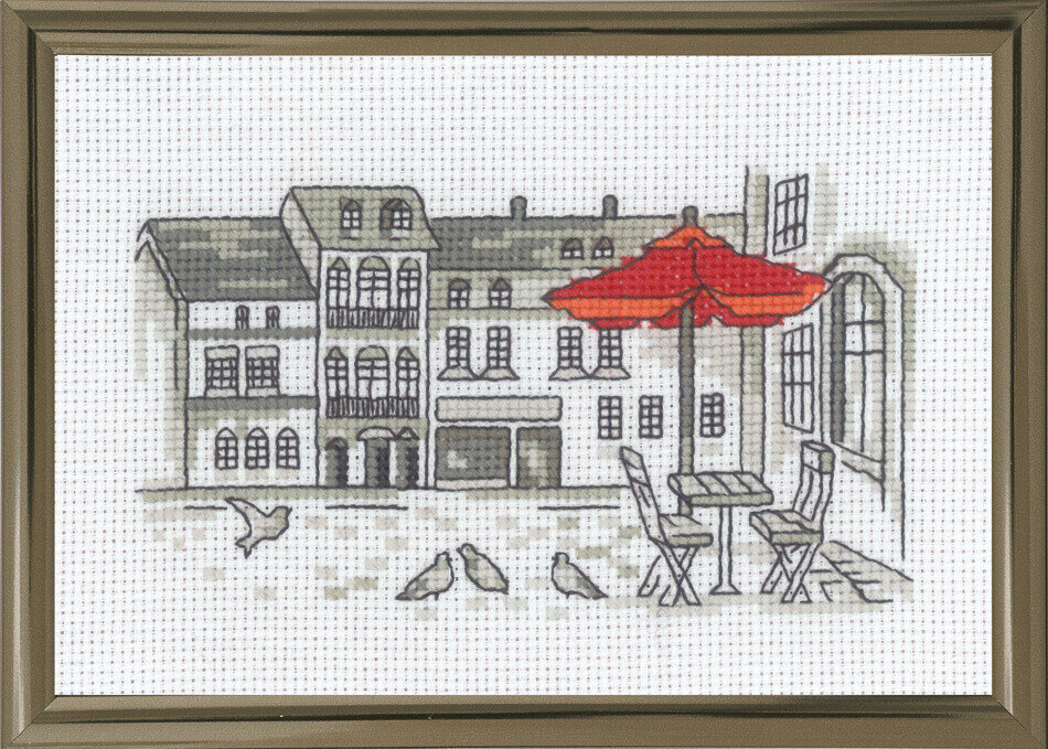 Broderikit Parasol R5794 15x10 cm