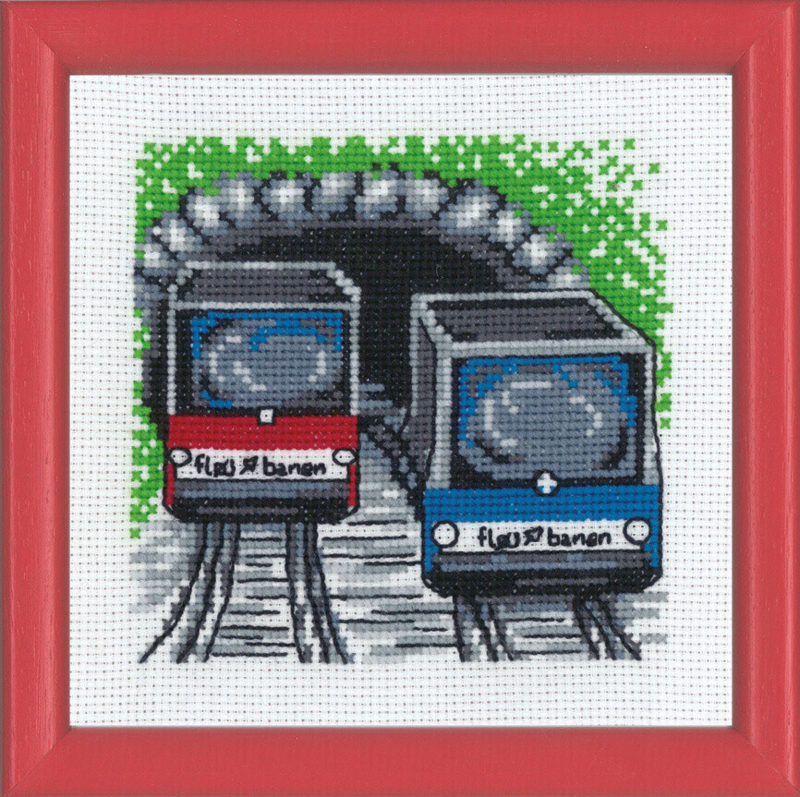 Broderikit Fløjbanen R 5950