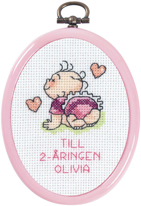 Broderikit Olivia 2 m/R5961/02 7x9 cm