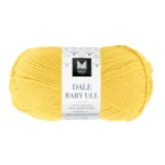 Gjestal Baby Ull 8535 Gul