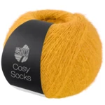 Lana Grossa Cosy Socks 11 Gulorange