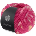 Lana Grossa Popcorn 03 Pink/rosa/greige/gul