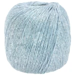 Lana Grossa Brillino 22 Lyseblå/Sølv