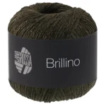 Lana Grossa Brillino 52 Sort/Brun