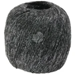 Lana Grossa Brillino 18 Sortbrun/Sølv