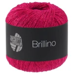 Lana Grossa Brillino 48 Mørkrosa