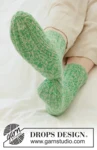 50-25 Speckled Moss Socks by DROPS Design