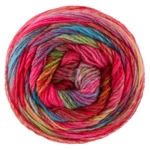Lana Grossa Colorissimo 220 Rød/Fuchsia/Turkis/Petrol/Rust/Kamel/Beige/Mørke-/Lysegrøn/Grøn