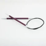 KnitPro Zing Rundpinde 25-150 cm 6.00 mm