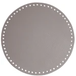 Go Handmade Rund Base: Beige, 25 cm
