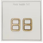 Go Handmade Metal Spænde 25x19 mm, Bronze