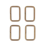 Go Handmade Firkantet Ring Bronze