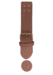 Go Handmade Spændelås med trykknap: Brun/bronze