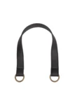 Go Handmade Taskehank med O-ring: Sort/bronze