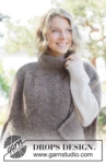 262-33 Sheltering Cloud Poncho by DROPS Design