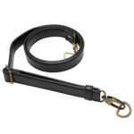 Go Handmade Taskeskulderrem 130 cm, 25 mm, Sort, Bronze