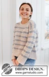 266-27 Harbour Stripes Sweater by DROPS Design