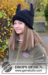 Children 37-25 Bat Hat by DROPS Design — 5