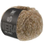 Lana Grossa Milano 09 Lysebrun meleret
