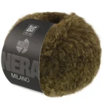Lana Grossa Milano 06 Oliven meleret