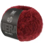 Lana Grossa Milano 13 Rød meleret