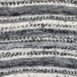 DROPS Fabel Print 905 Sort/natur