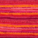 DROPS Fabel Print 310 Solnedgang