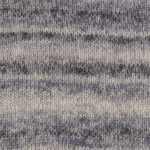 DROPS Fabel Long Print 602 Sølvræv