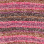 DROPS Fabel Long Print 655 Rosentræ