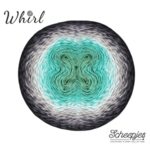 Scheepjes Whirl 785 Minty Black Velvet - Aurora Collection