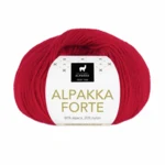 Du Store Alpakka Forte 739 Dyb rød