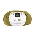 Du Store Alpakka Sterk 843 Gulgrøn