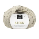 Du Store Alpakka Sterk 932 Lys beigemeleret tweed