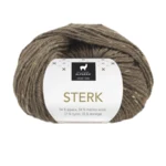 Du Store Alpakka Sterk 933 Brunmeleret tweed