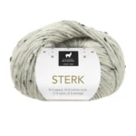 Du Store Alpakka Sterk 930 Lys gråmeleret tweed
