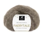 Du Store Alpakka Faerytale 817 Mørk gråbrunmeleret tweed