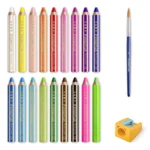 STAEDTLER Buddy 3-i-1 farveblyanter, 18 stk – Indhold