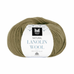 Dale Lanolin Wool 1458 Olivengrøn