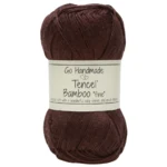 Go Handmade Tencel Bamboo 17353 Mørkebrun